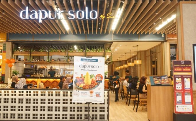 
 Dapur Solo Resmikan Outlet Ke-48 di Pakuwon Mall Bekasi