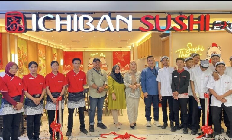 Ichiban Sushi Express Hadir di Lampung, Tawarkan Pengalaman Kuliner Jepang Kekinian